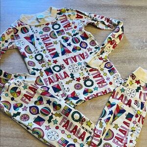 Hanna Andersson kids unisex pajamas size 10 EUC